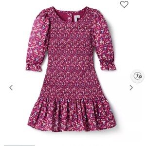 Janie and Jack The Anna Smocked Dress